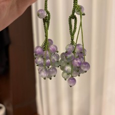UV Color Changing Grape Keychain
