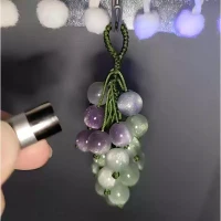 UV Color Changing Grape Keychain