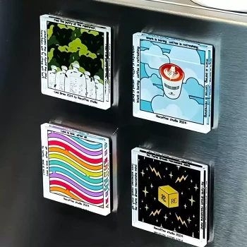 DIY Clear Acrylic Fridge Magnet Kit