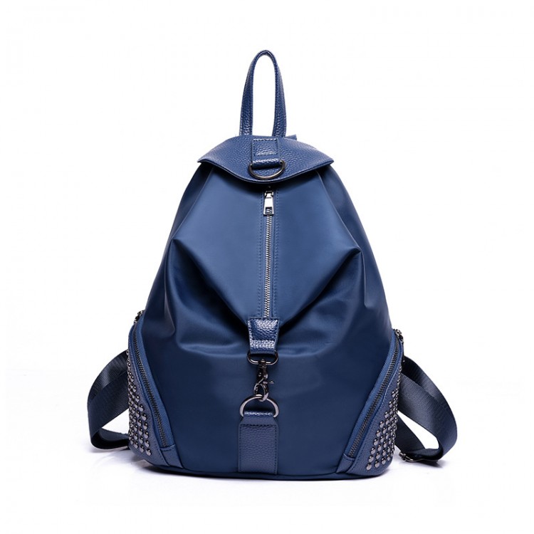 Nylon studded backpack