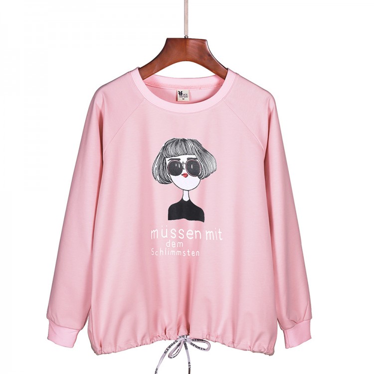 Cartoon character sweatershirt