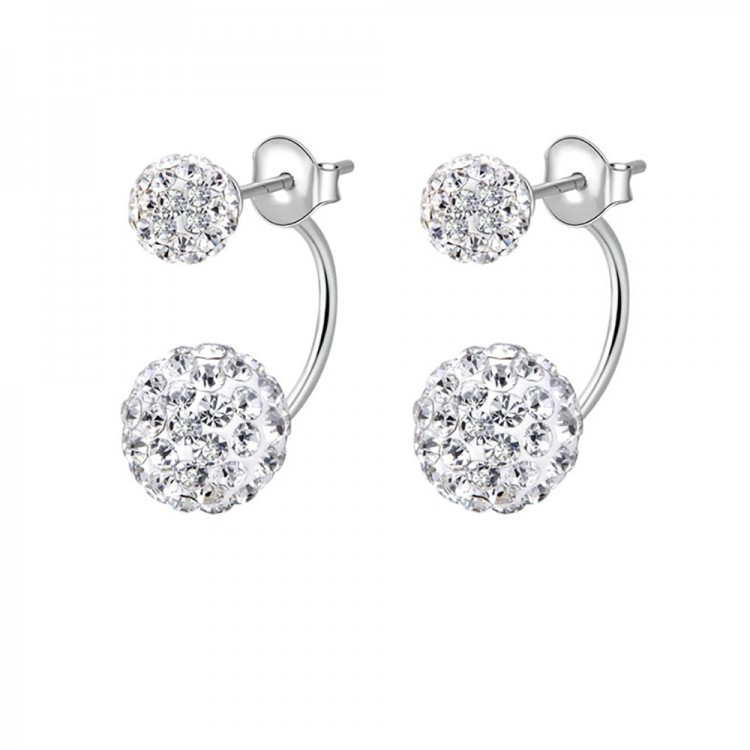 Diamond stud earrings 