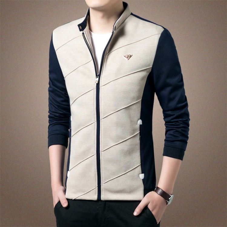 Color-blocked jacket