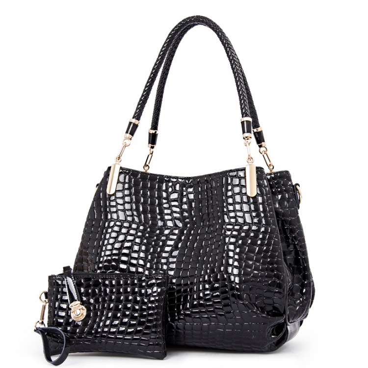 Women handbags crocodile print bags casual totes B-16